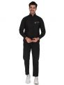 LIVE FIT-MENSWEAR-TRACK SUIT F/S-BLACK -L