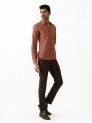 Sanskar Menswear Casual Trouser Brown