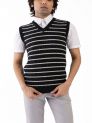 Sanskar- Menswear- Sweater S/L- Black Mix 