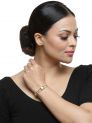 Sanskar Accessories Bracelets Natural And Oxidised Silver