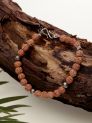 Sanskar Accessories Bracelets Brown And Oxidised Silver