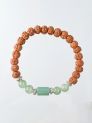 Mithun Rashi Bracelet With Rudraksha