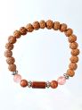 Vrischik Rashi Bracelet With Rudraksha