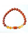 Mesh Rashi Bracelet With Semi Pre.Stone