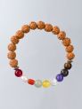 Rudraksha Energy Bracelet With Om Pendant