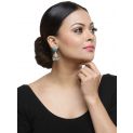 Aastha Accessories Earrings Oxidised Silver