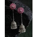 Aastha Accessories Earrings Oxidised Silver