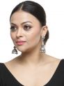 Aastha Accessories Earrings Oxidised Silver