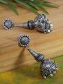 Aastha Accessories Earrings Oxidised Silver