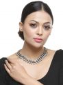 Aastha Accessories Necklace Oxidised Silver