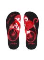 Live Fit Footwear Kids Flipflop Red