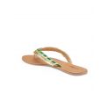 Live Fit Footwear Women Sandal Green Gold