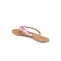 Live Fit Footwear Women Sandal Pink Silver