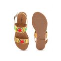 Live Fit Footwear Women Sandal Gold