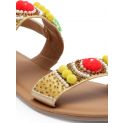 Live Fit Footwear Women Sandal Gold