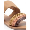 Live Fit Footwear Women Sandal Tan Multi