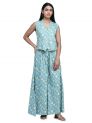 Women Casual Top Palazzo Set