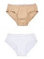 Live Fit Innerwear Panty Nude / White