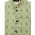Sanskar Kidswear Waist Coat Green