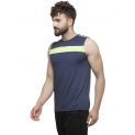 Live Fit Menswear Sportswear Navy/Lemon