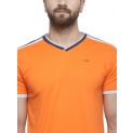 Live Fit Menswear Sportswear Orange/Grey