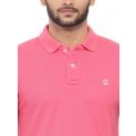 Sanskar Menswear Fashion Polo Sachet Pink