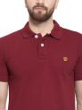 Sanskar Menswear Fashion Polo Plum