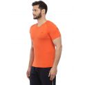 Live Fit Menswear Yoga Top Wear Burnt Orange