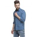 Sanskar Menswear Casual Shirt Navy /Blue