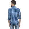 Sanskar Menswear Casual Shirt Navy /Blue