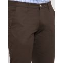 Sanskar Menswear Casual Trouser Mustang Brown