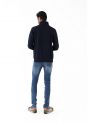 Sanskar- Menswear- Jacket- Navy-Red