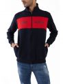 Sanskar- Menswear- Jacket- Navy-Red