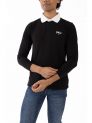 Sanskar-Menswear-Fashion Polo F\S-Black