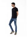 Sanskar-Menswear-Fashion Polo H\S-Black