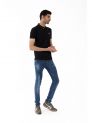 Sanskar-Menswear-Fashion Polo H\S-Black