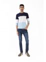 Sanskar-Menswear-Crew Neck Tee F\S-Navy