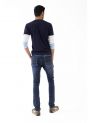 Sanskar-Menswear-Crew Neck Tee F\S-Navy