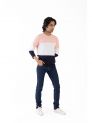 Sanskar-Menswear-Crew Neck Tee F\S-Peach