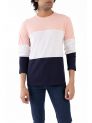 Sanskar-Menswear-Crew Neck Tee F\S-Peach