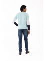 Sanskar-Menswear-Crew Neck Tee F\S-Sky
