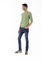 Sanskar-Menswear-Crew Neck Tee F\S-Green