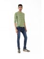 Sanskar-Menswear-Crew Neck Tee F\S-Green