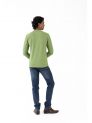 Sanskar-Menswear-Crew Neck Tee F\S-Green