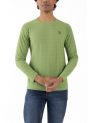 Sanskar-Menswear-Crew Neck Tee F\S-Green