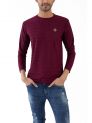 Sanskar-Menswear-Crew Neck Tee F\S-Wine