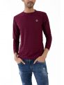 Sanskar-Menswear-Crew Neck Tee F\S-Wine