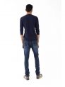 Sanskar-Menswear-Crew Neck Tee F\S-Navy