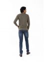 Sanskar-Menswear-Crew Neck Tee F\S-Olive