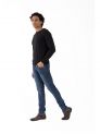 Sanskar-Menswear-Crew Neck Tee F\S-Black